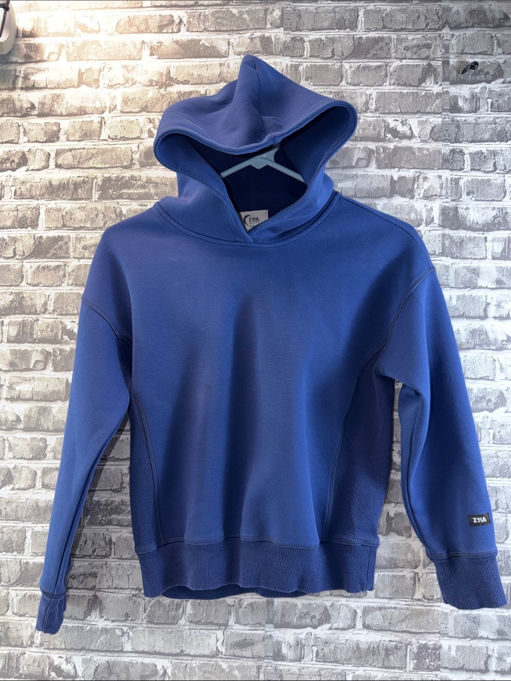 ZYIA Blue Pullover Hoodie